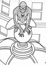 Spiderman Coloring Pages Printable Spider Man Kids Print Colorear Powered Results Bing Coloriage Kleurplaten Para Book sketch template
