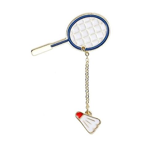 badminton brooch pins jewelry pin jewelry badminton brooch pin