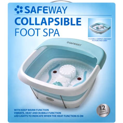 safeway collapsible footspa clicks