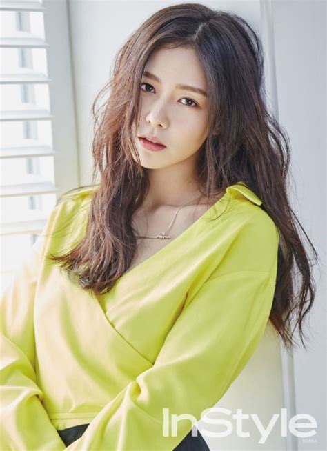 kyung soo jin poses for instyle daily k pop news