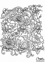 Coloring Drawing Pages Flower Adult Adults Flowers Printable Print Online Vegetation Drawings Color Colouring Getdrawings Fleurs Book Popular Mandala Info sketch template