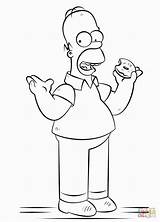 Homer Simpsons Uteer sketch template