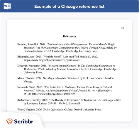 write  bibliography   website chicago style