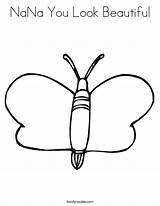 Nana Coloring Pages Look Beautiful Butterfly Decorate Built California Usa Getdrawings Getcolorings sketch template