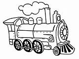 Coloring Trains Baby Pages Color sketch template