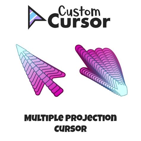 multiple projection cursors custom cursor   custom multiple chrome web