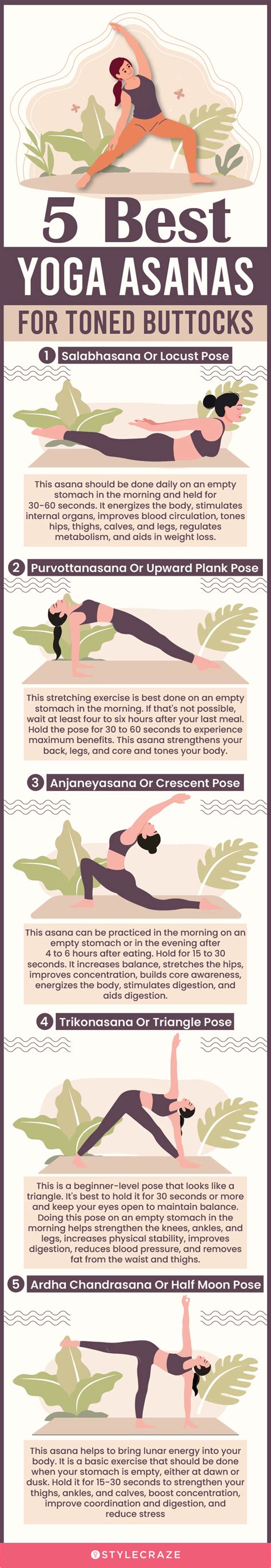 8 Effective Yoga Asanas To Tone Your Buttocks