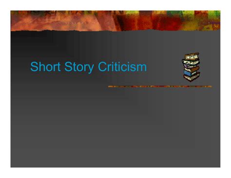 short story criticism