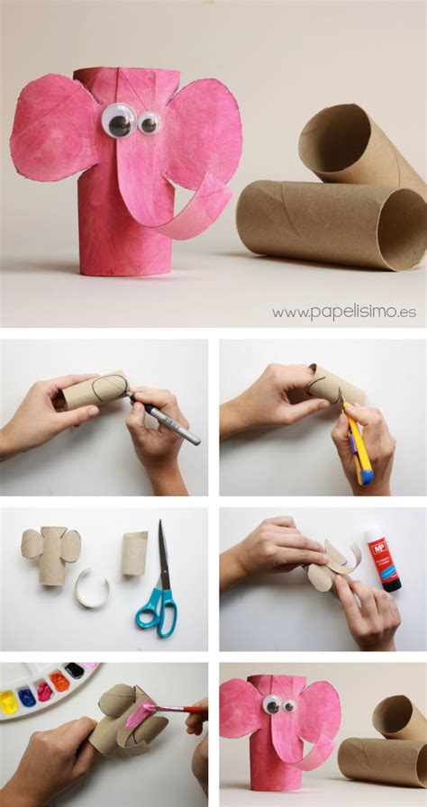 como hacer cosas  carton  papel