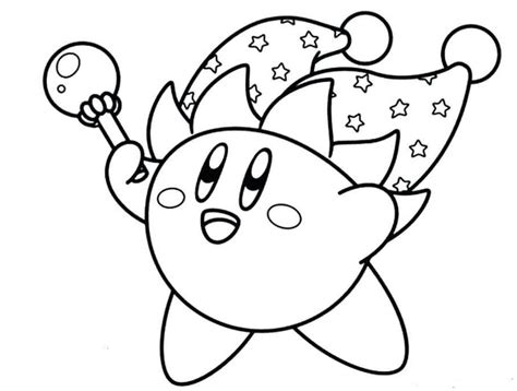 kirby coloring pages nzacom