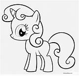 Pony Sweetie sketch template