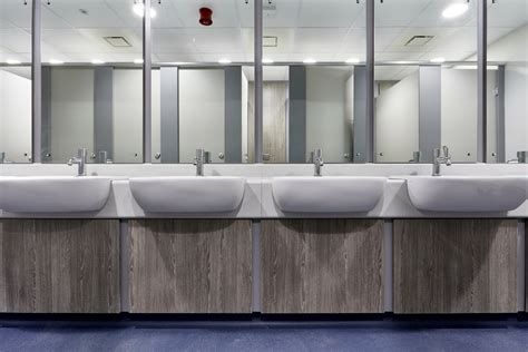 designing office washrooms toilets bathrooms dunhams