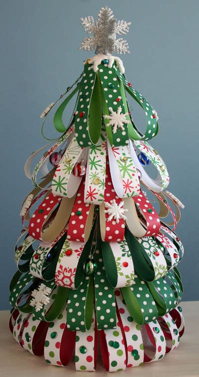 Árvore De Natal Decorada Com Cartolina Ideias De Decoração