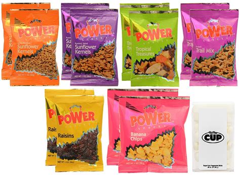 Azar Nuts Power Snack Variety 1 Ounce Single Serve Bags