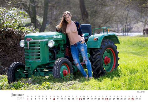 tractors calendar