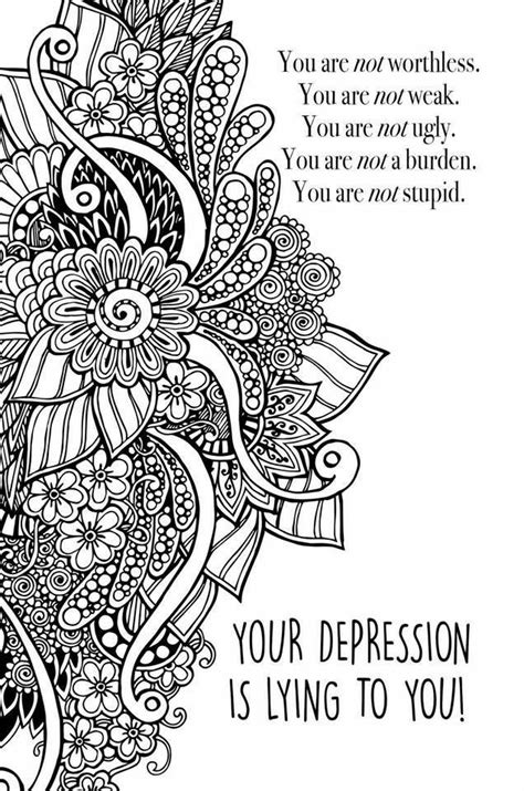 coloring book  depression kids  adult coloring pages
