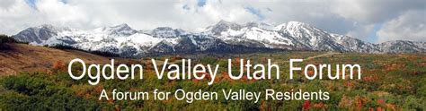 ogden valley utah forum