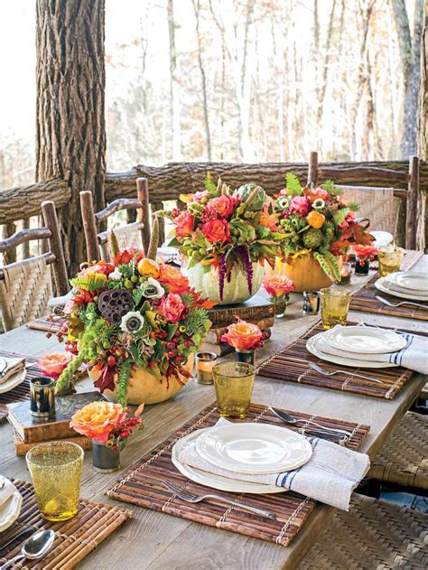 fall table decor ideas thatll   party hit southern living