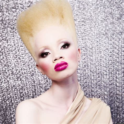 albino models making  mark opening minds  africa huffpost