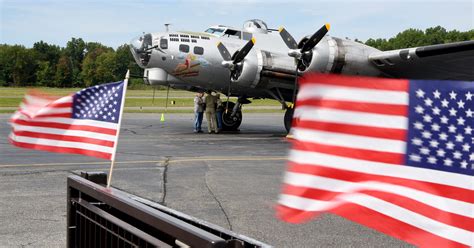 world war ii bomber  living history exhibit soars  essex county