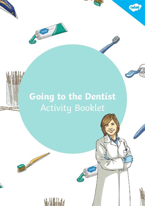dentist activities  kids  booklet offers scenarios