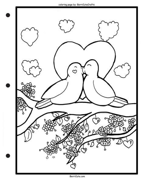 love birds coloring pages coloring home