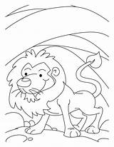 Den Lion Coloring Pages Mouse Drawing Kids Lions Bestcoloringpages Color Sheets Printable Christmas Getcolorings Getdrawings sketch template