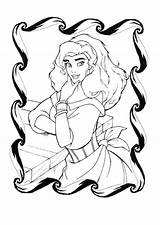 Dame Notre Hunchback Coloring Pages Kids Print Disney Justcolor sketch template