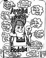 Amelia Bedelia sketch template