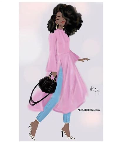 pin by jae gibson on nicholle kobi s illustrations black girl art