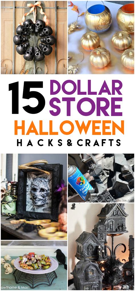 epic halloween dollar store hacks