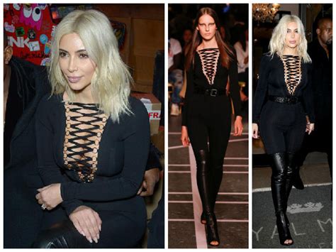 Kim Kardashian S Appealing See Through Dresses