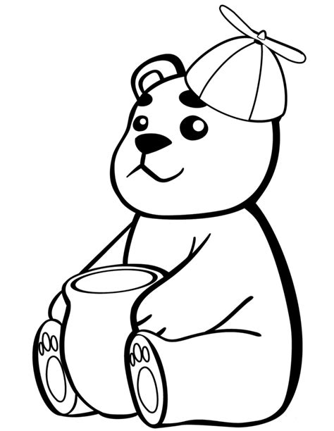bear coloring pages printable