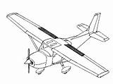 Cessna Drawing Dimensions Sketch Template sketch template