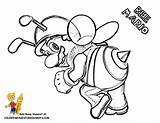 Kart Super Wario Yoshi Daring Bee sketch template