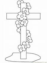 Coloring Pages Crosses Printable Cross Popular sketch template