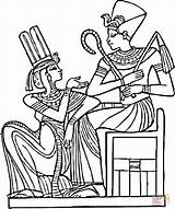 Egypt Coloriage Ancient Pharaohs Pharaon Egipcios Pharaoh Egiziani Faraones Egipto Colorir Faraoni Pharaons Egito Supercoloring Egizi Malen ägypten Egyiptomi Dessin sketch template