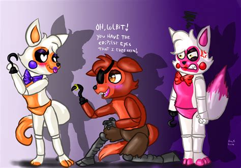 Date With Foxes Fnaf World By Manglina14 On Deviantart