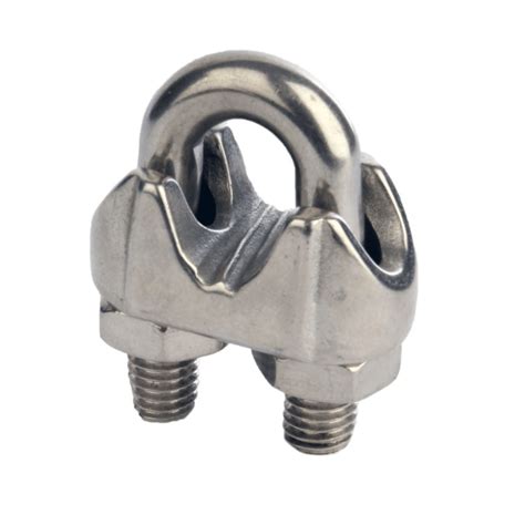 Ss304 Stainless Us Malleable Type Wire Rope Clip Terada