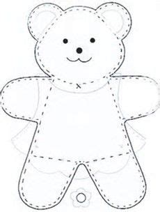 image result  print easy bear pattern teddy bear template felting