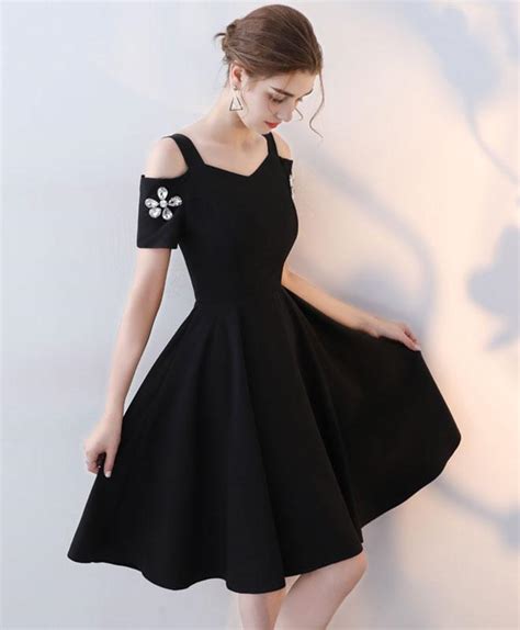 Cute Black Short Prom Dress Short Party Dress Shop
