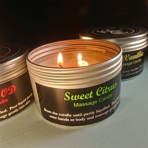 massage candles keith clark collection