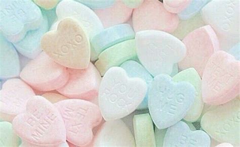 pastel candy hearts pastel candy pastel aesthetic pastel colors