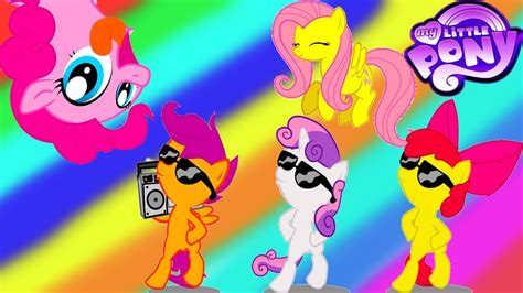 pony friendship  magic dance party mane  fun animation youtube