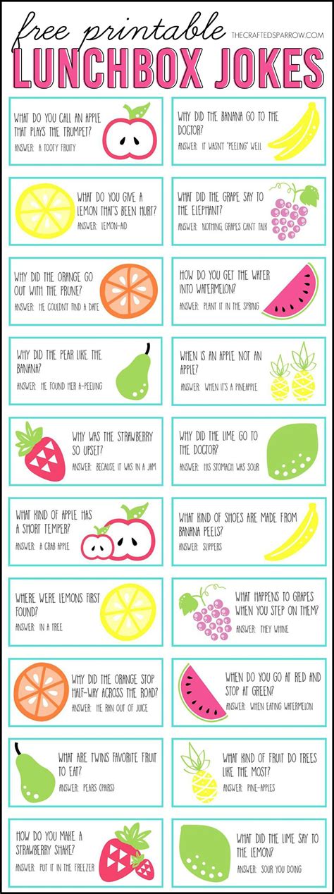 printable lunchbox notes