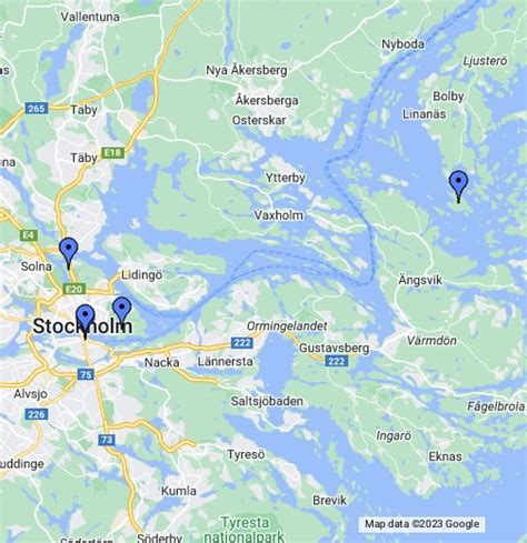 stockholm google  maps