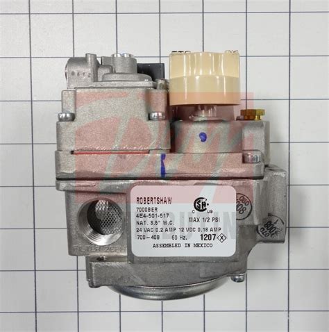 robertshaw  furnace gas valve dey appliance parts