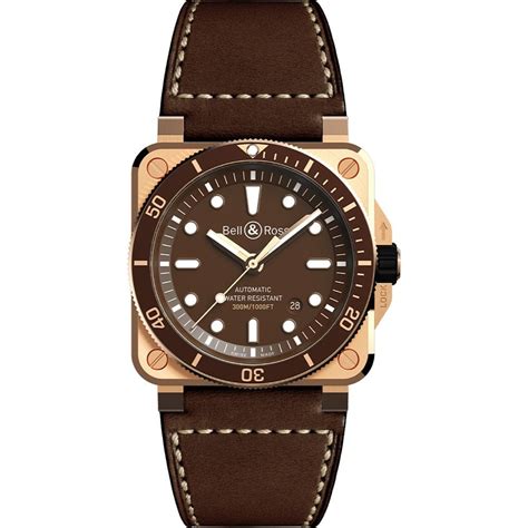 bell ross br   diver brown bronze limited edition  xxx