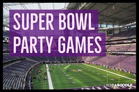 fun super bowl party games  spice   party