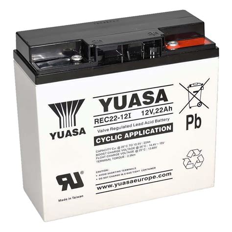 yuasa rec   ah cyclic battery  uk mainland delivery